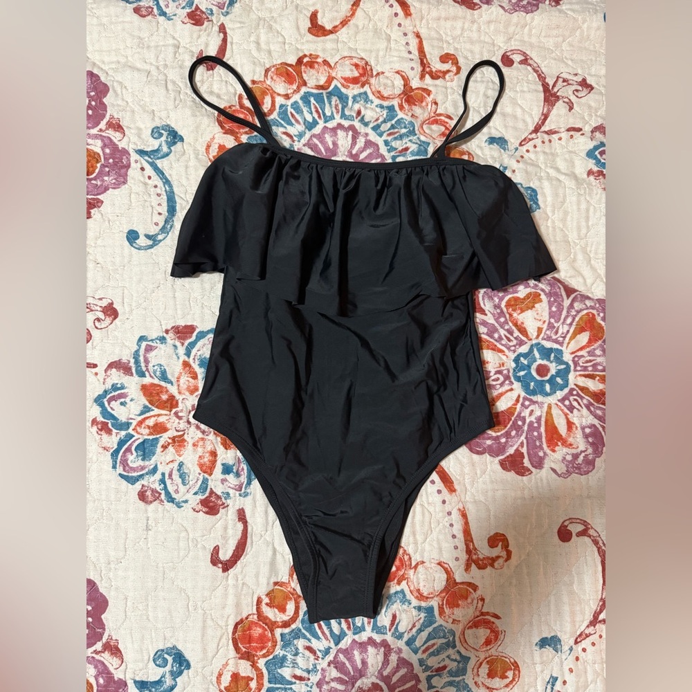 Sugar Coast by Loli Swim Elegant Black Swimsuit